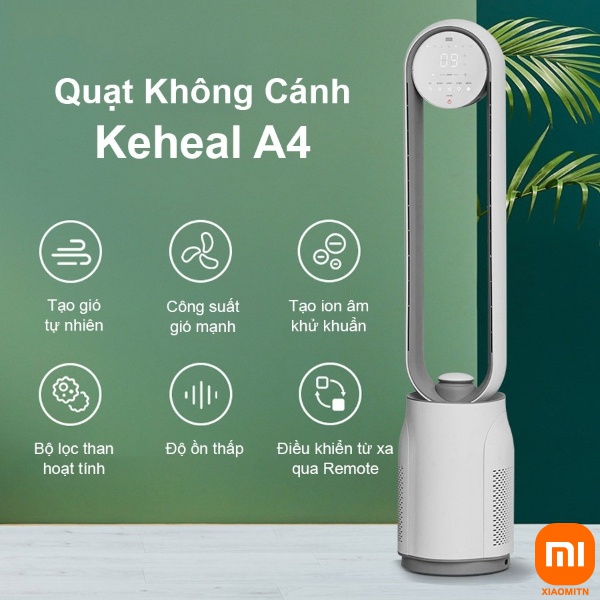 Quạt Không Cánh Keheal A4