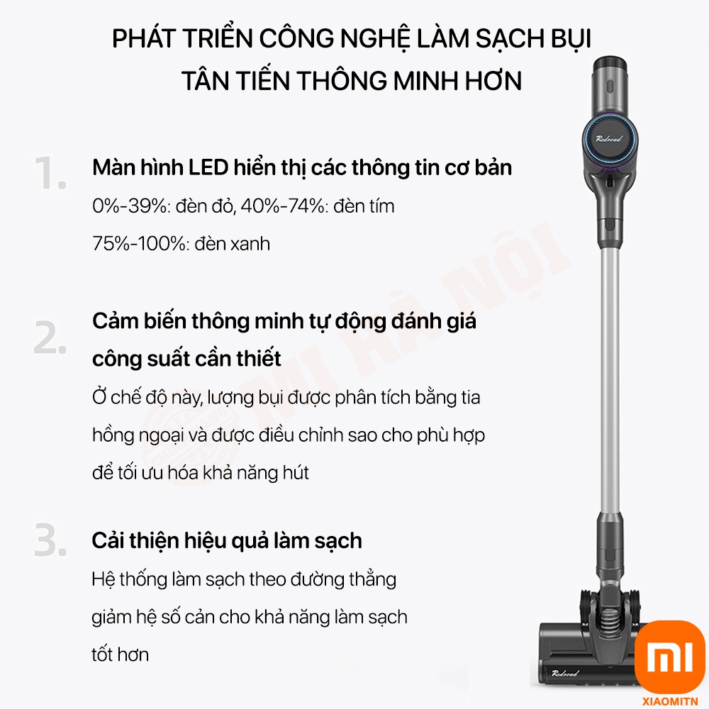 Máy hút bụi không dây cầm tay Redroad X17