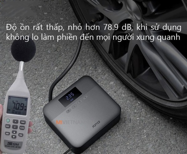 Máy Bơm Lốp Xe Ô Tô (Máy Nén Khí Tự Động) Xiaomi 70MAI