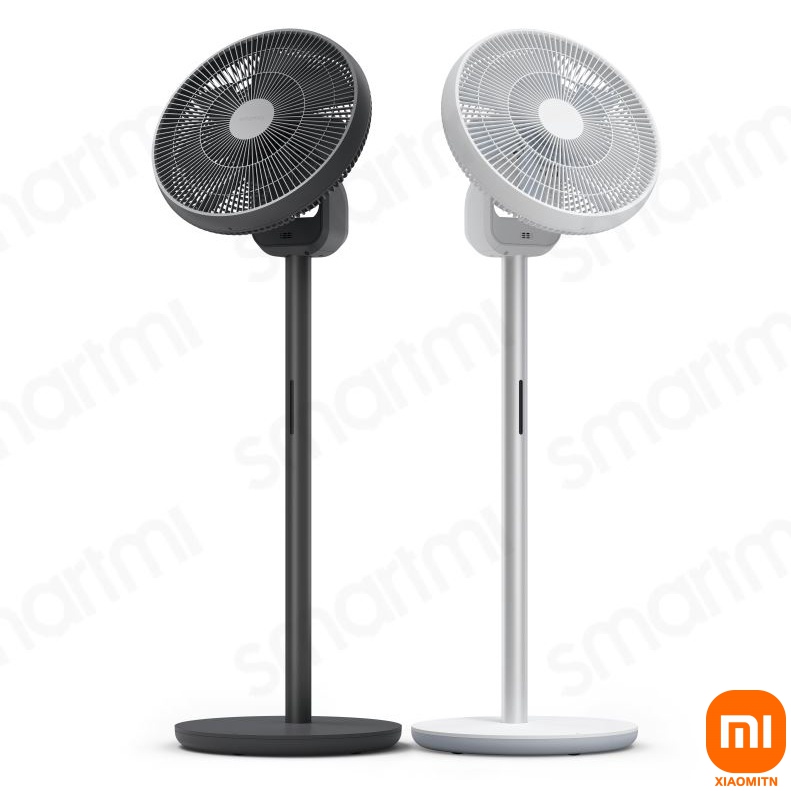 Quạt tích điện đối lưu Smartmi Xiaomi Gen 3 PRO Circulation Fan – Xoay 3D ngang dọc, pin 24 giờ liên tục